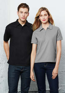 Womens Micro Waffle Short Sleeve Polo P3325