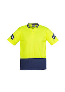 Mens Hi Vis Astro Short Sleeve Polo