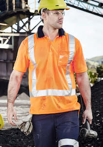 Polos Vests: Mens TTMC-W23 Short Sleeve Polo