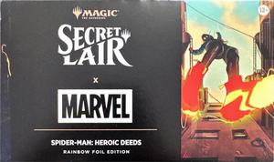 Secret Lair Mtg: Secret Lair Drop: Secret Lair x Marvel's Spider-Man: Heroic Deeds (Rainbow Foil Edition)