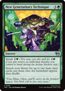 New Generation's Technique [Teenage Mutant Ninja Turtles]