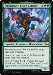 Mtg Teenage Mutent Ninja Turtles: Rocksteady, Crash Courser [Teenage Mutant Ninja Turtles]