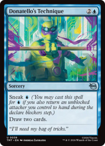 Mtg Teenage Mutent Ninja Turtles: Donatello's Technique [Teenage Mutant Ninja Turtles]