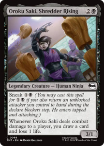 Mtg Teenage Mutent Ninja Turtles: Oroku Saki, Shredder Rising [Teenage Mutant Ninja Turtles]