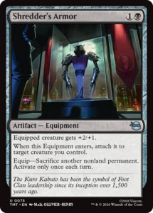 Mtg Teenage Mutent Ninja Turtles: Shredder's Armor [Teenage Mutant Ninja Turtles]
