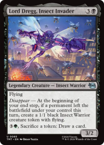 Mtg Teenage Mutent Ninja Turtles: Lord Dregg, Insect Invader [Teenage Mutant Ninja Turtles]
