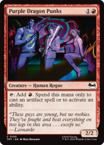Mtg Teenage Mutent Ninja Turtles: Purple Dragon Punks [Teenage Mutant Ninja Turtles]