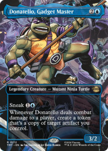 Mtg Teenage Mutent Ninja Turtles: Donatello, Gadget Master (Borderless) [Teenage Mutant Ninja Turtles]