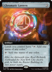 Marvel Super Heroes Commander: Chromatic Lantern (Extended Art) [Marvel Super Heroes Commander]