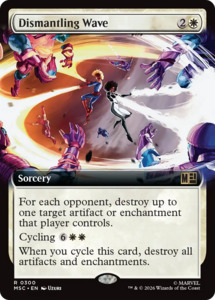 Dismantling Wave (Extended Art) [Marvel Super Heroes Commander]