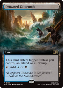 Drowned Catacomb (Extended Art) [Marvel Super Heroes Commander]