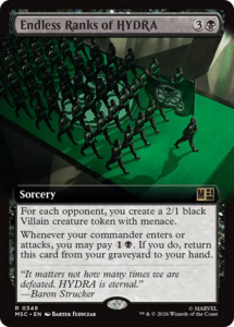 Endless Ranks of HYDRA (Extended Art) [Marvel Super Heroes Commander]