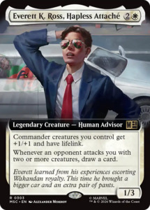 Marvel Super Heroes Commander: Everett K. Ross, Hapless Attache (Extended Art) [Marvel Super Heroes Commander]