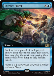 Extract Power (Extended Art) [Marvel Super Heroes Commander]