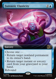 Fantastic Elasticity (Extended Art) [Marvel Super Heroes Commander]