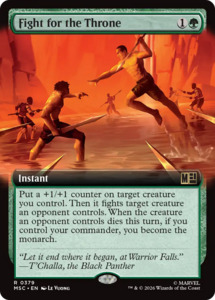 Fight for the Throne (Extended Art) [Marvel Super Heroes Commander]