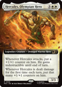 Marvel Super Heroes Commander: Hercules, Olympian Hero (Extended Art) [Marvel Super Heroes Commander]