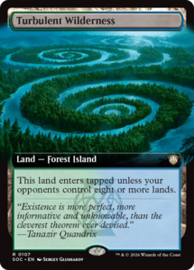 Turbulent Wilderness (Extended Art) [Secrets of Strixhaven Commander]