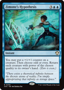Zimone's Hypothesis [Secrets of Strixhaven Commander]