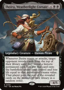 Reality Fracture Commander Deck: Jhoira, Weatherlight Corsair (Extended Art) (093) [Commander: Reality Fracture]