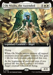 Ob Nixilis, the Ascended (Extended Art) (090) [Commander: Reality Fracture]