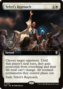 Reality Fracture Commander Deck: Teferi's Reproach (Extended Art) (091) [Commander: Reality Fracture]