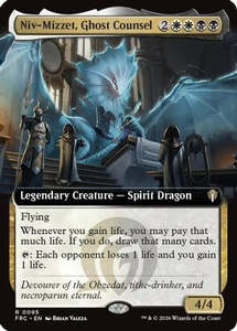 Niv-Mizzet, Ghost Counsel (Extended Art) (095) [Commander: Reality Fracture]
