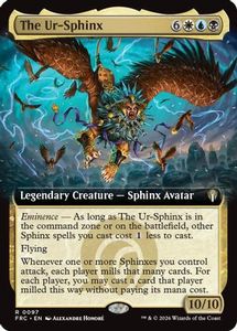 Reality Fracture Commander Deck: The Ur-Sphinx (Extended Art) (097) [Commander: Reality Fracture]