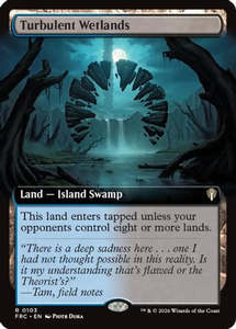 Reality Fracture Commander Deck: Turbulent Wetlands (Extended Art) (103) [Commander: Reality Fracture]