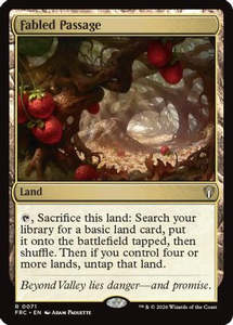 Reality Fracture Commander Deck: Fabled Passage (071) [Commander: Reality Fracture]