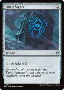 Dimir Signet (056) [Commander: Reality Fracture]