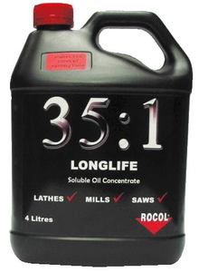 4L ROCOL 35: 1 Longlife Soluble Oil - RY51200 Shuk