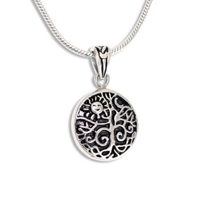 Products: Life Tree Pendant (SS) Shuzi