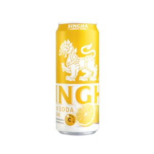 Singha Lemon Soda: Singha Lemon Soda 330ml