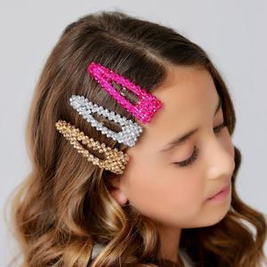 The Star Galaxy Crystal Designer Metallic Barrette