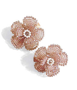 The Ninette Childs Luxury Handmade Crystal Flower Hair Clip Set