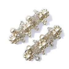 Fashion Hair Clips And Barrettes Online: The Little Iris Girls Pearl Clip Set