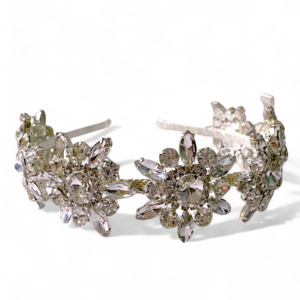 The Beatrice Diamante and Rhinestone Crown for Girls