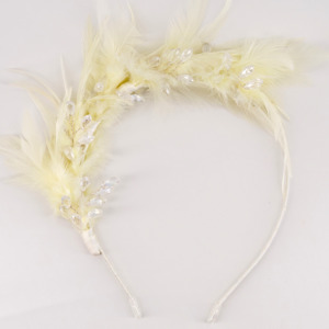 Luxury Feather Hair Accessories: The Swan Lake Girls Headband