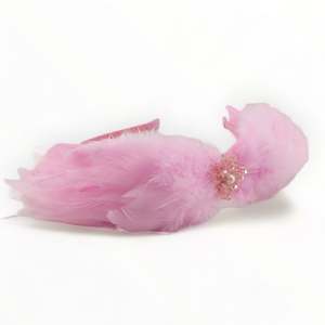 The Cassiel Girls Designer Feather Hair Bow headband