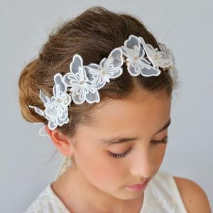 The Designers Favourites: The Butterfly Effect Lace and Crystal Hair Garland