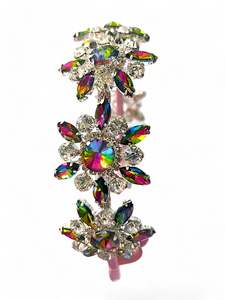 Shine Like A Diamond Designer Girls Headbands: The Josephine Girls Diamante and Rhinestone Crown