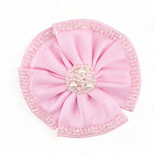 Missing: The Saffron Girls Luxury Pink Flower Clip