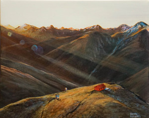 Products: Brewster Hut Print Sierra Roberts Art