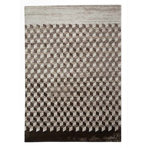 Geometric: Opale Infini Taupe Rug