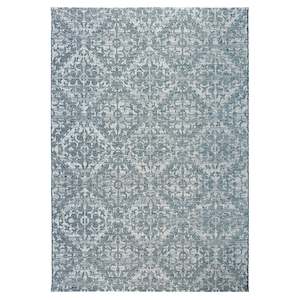 Outdoor: Milos Grecian Blue Rug
