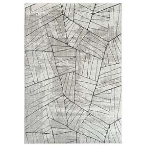 Polypropylene: Sandstone Geometric Rug