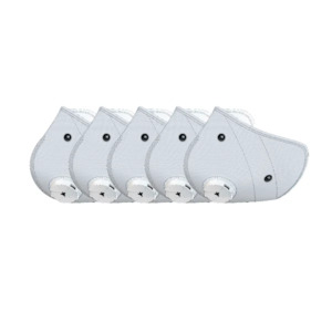 New: RZ Mask RZM3 FFP2 Replacement Filters w/ NO Active Carbon 5-Pack M/L