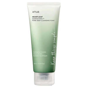 Cleanser: Heartleaf Quercetinol Pore Deep Cleansing Foam - Anua