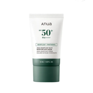 Sunscreen: Heartleaf Silky Moisture Sun Cream - Anua